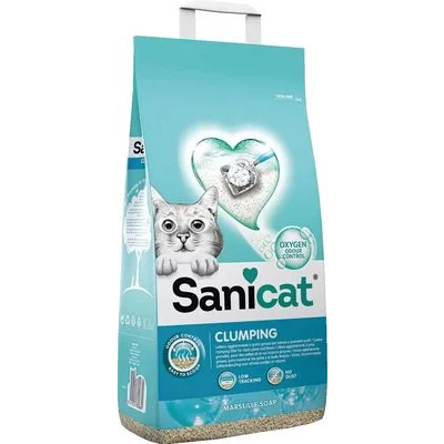 Наполнитель для туалета Sanicat Clumping Marseillе Soap